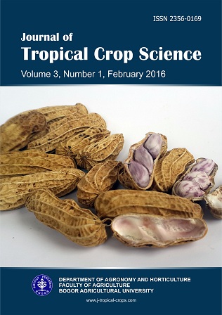 					View Vol. 3 No. 1 (2016): Journal of Tropical Crop Science
				